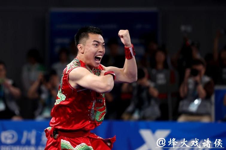 “武林高手”曹茂园获赛会首金 中日韩各收4金 “武林高手”曹茂园获赛会首金 中日韩各收4金